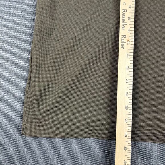 Nike Golf Polo Mens Size Large Tiger Woods Collection Brown Dri Fit Collared - Picture 4 of 8